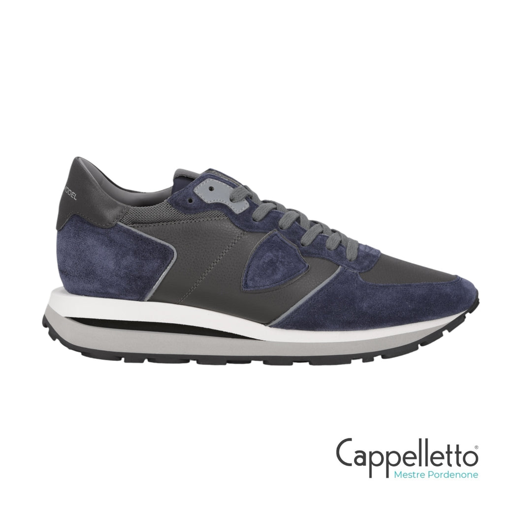TROPEZ HAUTE Uomo Mixage Hiver Blu/Grigio