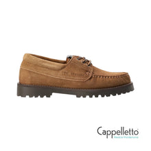 Carica l&#39;immagine nel visualizzatore di Gallery, CPH 616 Scarpa Derby Uomo in Suede NewBrown
