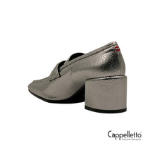 Carica l&#39;immagine nel visualizzatore di Gallery, CECIL 21 Mocassino Cracklè Gunmetal
