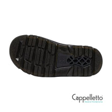 Carica l&#39;immagine nel visualizzatore di Gallery, ZEBZAG LACELESS Stivaletti in Pelle Nera Senza Lacci
