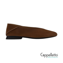 Carica l'immagine nel visualizzatore di Gallery, CASIMYRA Ballerine da Donna in Camoscio Marrone
