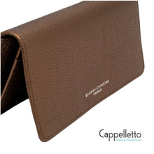 Carica l&#39;immagine nel visualizzatore di Gallery, WALLETS GRAIN 5041 In Pelle Laminata Toasted
