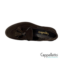 Carica l&#39;immagine nel visualizzatore di Gallery, Mocassino Nappine Light Cachemire Moka 1185
