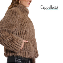 Carica l&#39;immagine nel visualizzatore di Gallery, FAITH Giacca in EcoPelliccia Toffee
