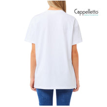 Carica l&#39;immagine nel visualizzatore di Gallery, T-Shirt Manica Corta Bianco LJ Pailettes UF5257
