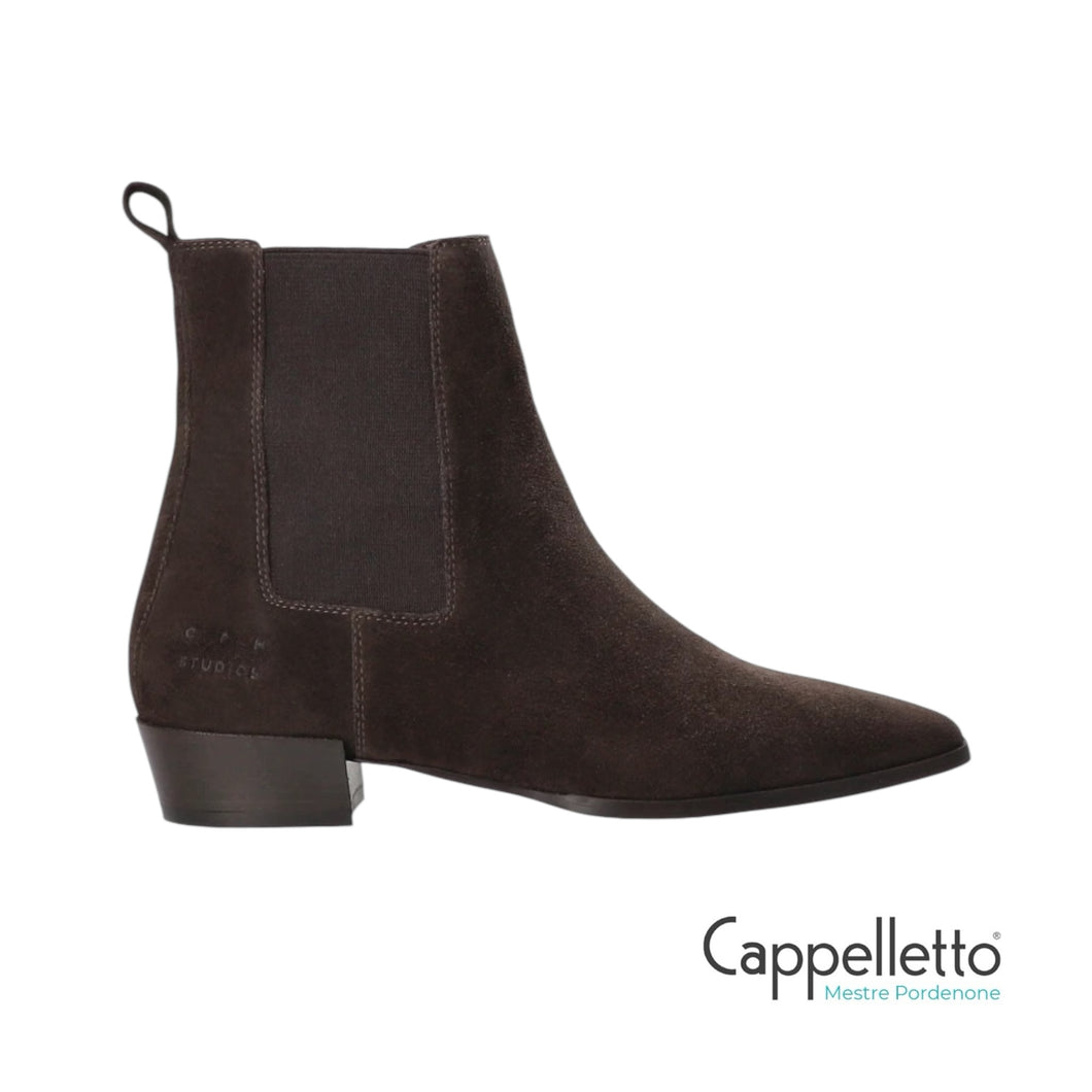 CPH 294 Stivaletto Suede Chocolate