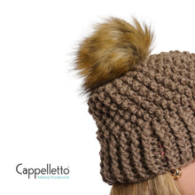 Carica l&#39;immagine nel visualizzatore di Gallery, POMPON Staccabile in EcoPelliccia Naturale

