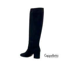 Carica l'immagine nel visualizzatore di Gallery, Stivale T60 V Oro Camoscio Nero 3987

