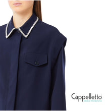 Carica l&#39;immagine nel visualizzatore di Gallery, Camicia Blu Marino CF5340
