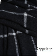 Carica l&#39;immagine nel visualizzatore di Gallery, MOOCHY Sciarpa a Quadri Nero

