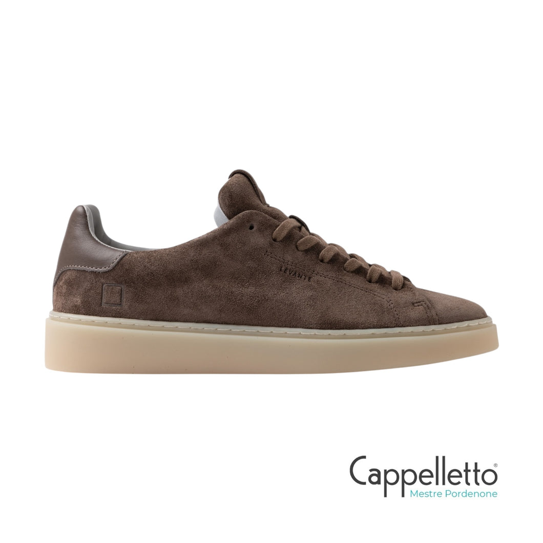 LEVANTE Sneaker Uomo in Suede Taupe
