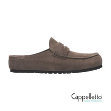 Carica l&#39;immagine nel visualizzatore di Gallery, NAPLES Wrapped Concrete Gray Suede Donna

