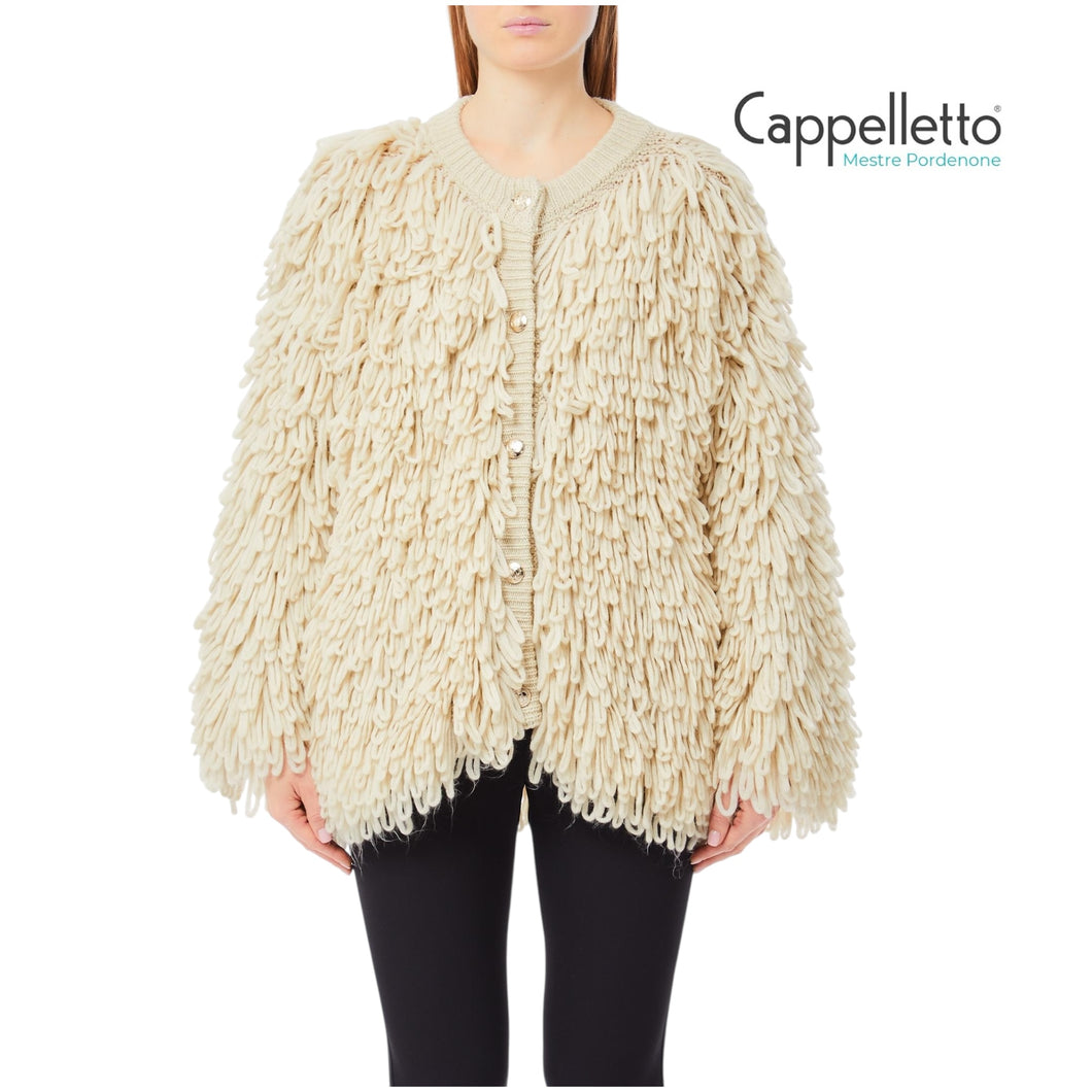Bomber in Maglia Stucco CF5314