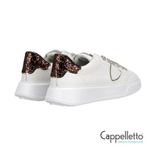 Carica l'immagine nel visualizzatore di Gallery, TEMPLE Donna Veau Glitter Blanc/Brun VG15
