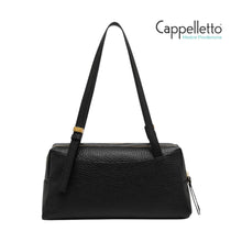 Carica l'immagine nel visualizzatore di Gallery, DEA Borsa Media in Pelle Nero
