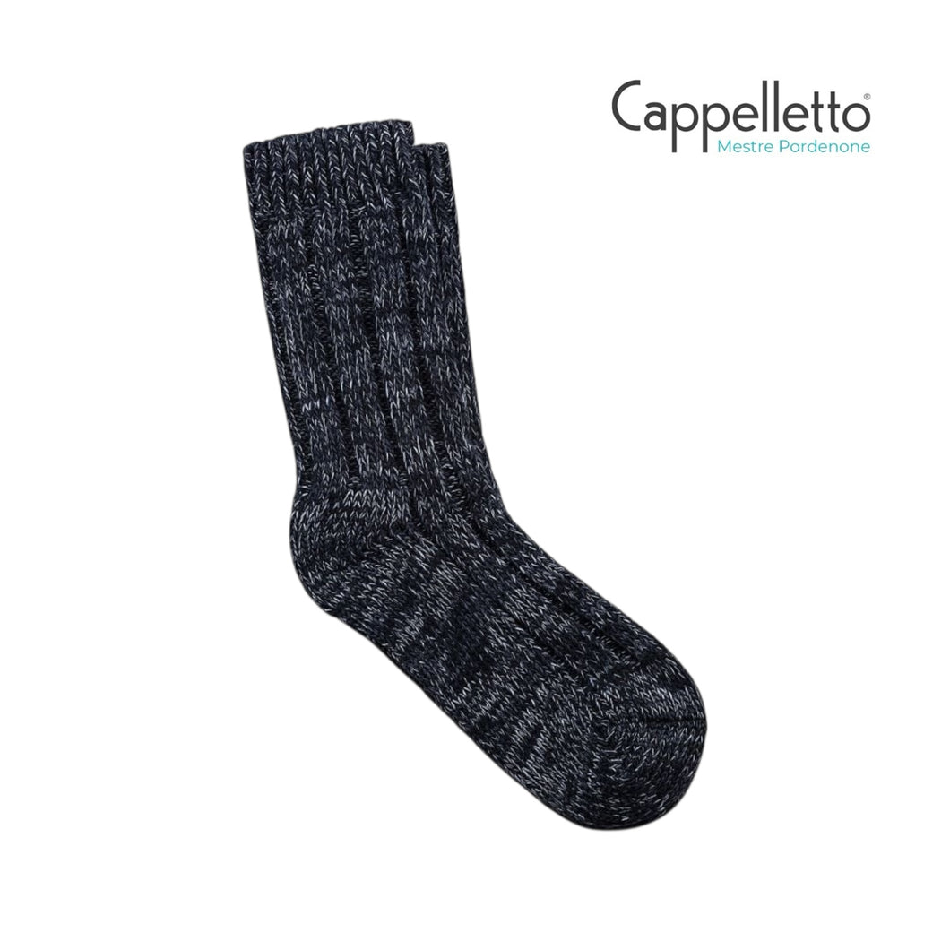 Cotton Twist Calzino Nero