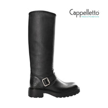Carica l&#39;immagine nel visualizzatore di Gallery, CPH 441 Stivale Biker in Pelle Nera
