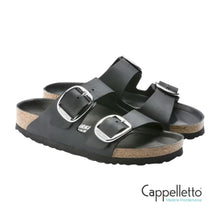 Carica l&#39;immagine nel visualizzatore di Gallery, Arizona Big Buckle Oiled Leaher Black
