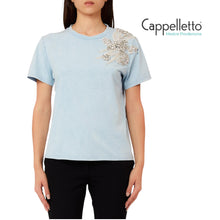 Carica l'immagine nel visualizzatore di Gallery, T-shirt con Ricamo Gioiello Cielo CA6010

