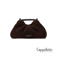 Carica l'immagine nel visualizzatore di Gallery, JANINE Borsa Small 3027 Suede Testa di Moro

