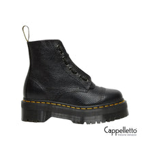 Carica l&#39;immagine nel visualizzatore di Gallery, Boots SINCLAIR Black Milled Nappa
