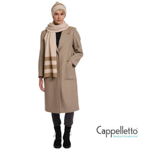 Carica l&#39;immagine nel visualizzatore di Gallery, HETTY Sciarpa a Righe Melange Betulla
