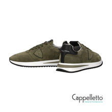 Carica l&#39;immagine nel visualizzatore di Gallery, TROPEZ 2.1 Uomo Daim Broderie Militare/Nero DB02
