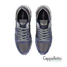 Carica l&#39;immagine nel visualizzatore di Gallery, TROPEZ HAUTE Uomo Mixage Hiver Blu/Grigio
