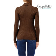 Carica l&#39;immagine nel visualizzatore di Gallery, Maglia Collo Alto Toasted Coconut MF5389
