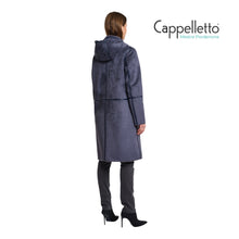 Carica l&#39;immagine nel visualizzatore di Gallery, OVA Cappotto Reversibile Grigio Notte

