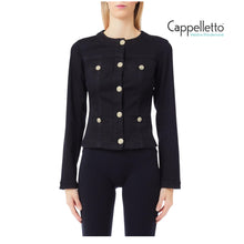 Carica l&#39;immagine nel visualizzatore di Gallery, Giubbo KATE Denim Black UF5154

