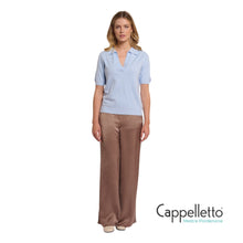 Carica l'immagine nel visualizzatore di Gallery, ZEYNEP Polo in Maglia Light Blue
