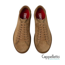 Carica l&#39;immagine nel visualizzatore di Gallery, PELOTAS SOLLER Sneakers Marroni in Nabuck e Pelle Uomo
