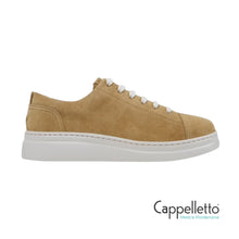 Carica l'immagine nel visualizzatore di Gallery, RUNNER UP Sneaker Donna Camoscio Avena

