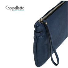 Carica l'immagine nel visualizzatore di Gallery, HERMY Busta in pelle Navy
