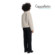Carica l&#39;immagine nel visualizzatore di Gallery, VIE Giubbo Monopetto EcoPelliccia Betulla
