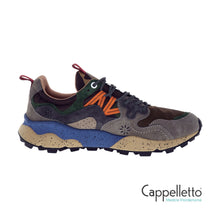 Carica l&#39;immagine nel visualizzatore di Gallery, YAMANO 3 Uomo Camo Suede/Nylon Anthracite-Black
