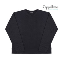 Carica l&#39;immagine nel visualizzatore di Gallery, MORALE Maglia Girocollo Ricamo Strass - Nero
