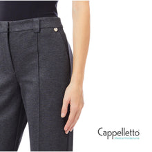 Carica l&#39;immagine nel visualizzatore di Gallery, Pantalone Svasato Lavagna Scuro CF5345
