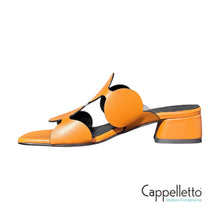 Carica l&#39;immagine nel visualizzatore di Gallery, Ciabattina Cerchi 20213 Skin Brandy
