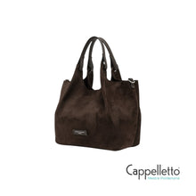 Carica l'immagine nel visualizzatore di Gallery, DUA Borsa Media Suede Moka
