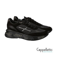 Carica l&#39;immagine nel visualizzatore di Gallery, MOERUND Sneaker Donna Nera 7795

