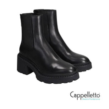 Carica l'immagine nel visualizzatore di Gallery, NEWTON 01 Stivaletto con Carrarmato Nero
