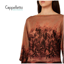 Carica l'immagine nel visualizzatore di Gallery, Maglia con Stampa Cuoio Jungle CA6355
