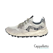 Carica l'immagine nel visualizzatore di Gallery, YAMANO 3 Sneaker UNI Suede/Nylon Animalier Black-White
