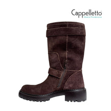 Carica l'immagine nel visualizzatore di Gallery, GENSIS Biker Boot in Camoscio Marrone
