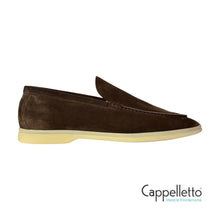 Carica l&#39;immagine nel visualizzatore di Gallery, Loafer Suede Softy Ebano
