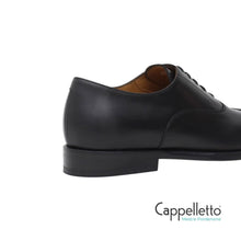 Carica l'immagine nel visualizzatore di Gallery, Francesina 627 in Vitello Pieno Fiore Nero
