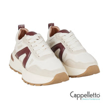 Carica l&#39;immagine nel visualizzatore di Gallery, LIVERPOOL Sneaker Donna 2006 OffWhite-Bordeaux
