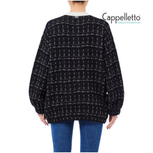 Carica l'immagine nel visualizzatore di Gallery, Giacca in Maglia Black Metal Fantasy MF5370
